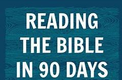 Read more about the article 90 Day Bible Reading